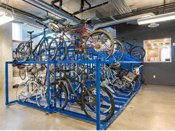 Secure bike storage